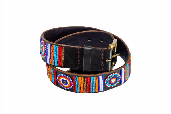 Tribal Chic Handmade Beaded Belt